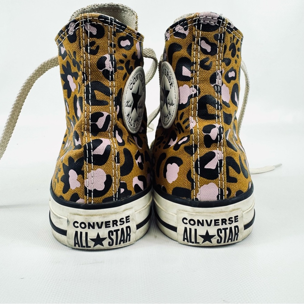 Converse Chuck Taylor All-Star Mystic World high-top animal print tan pink sz 7 - Picture 5 of 17